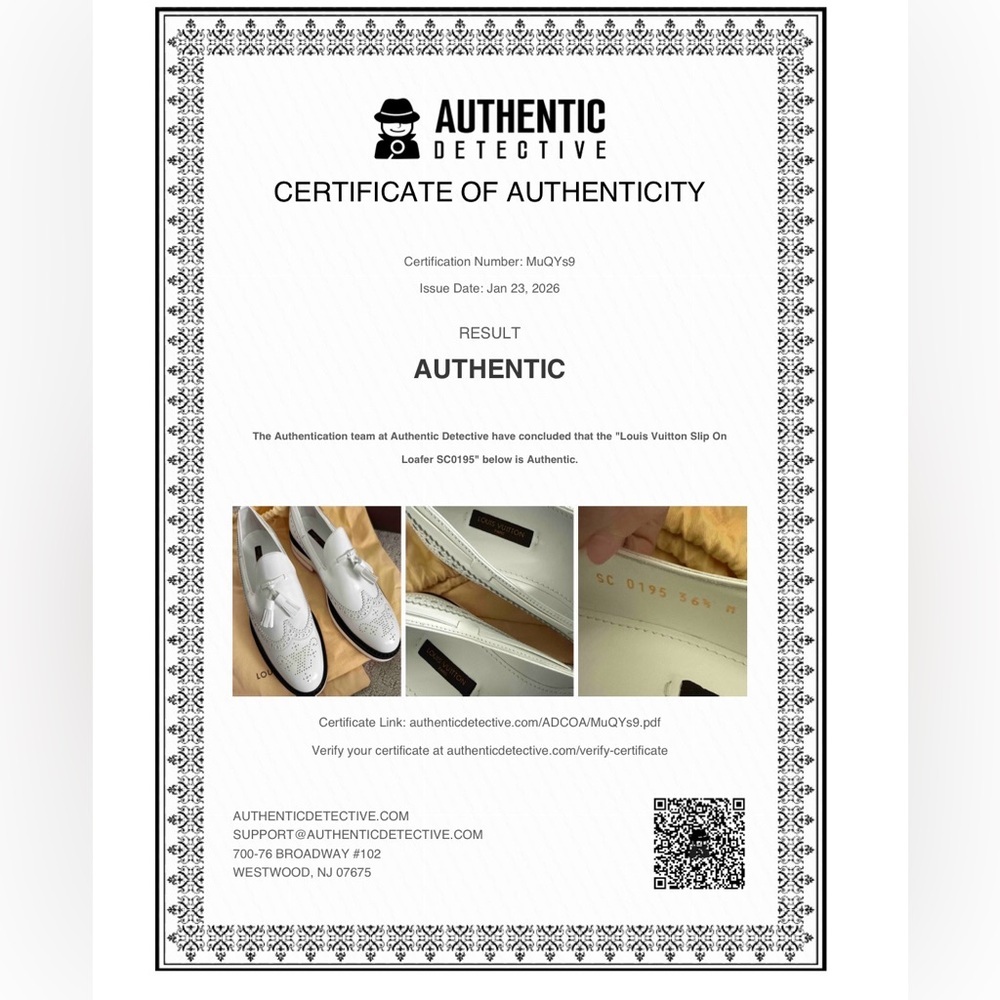 💋NEW💋Louis Vuitton White Tassel Loafers - Picture 6 of 6